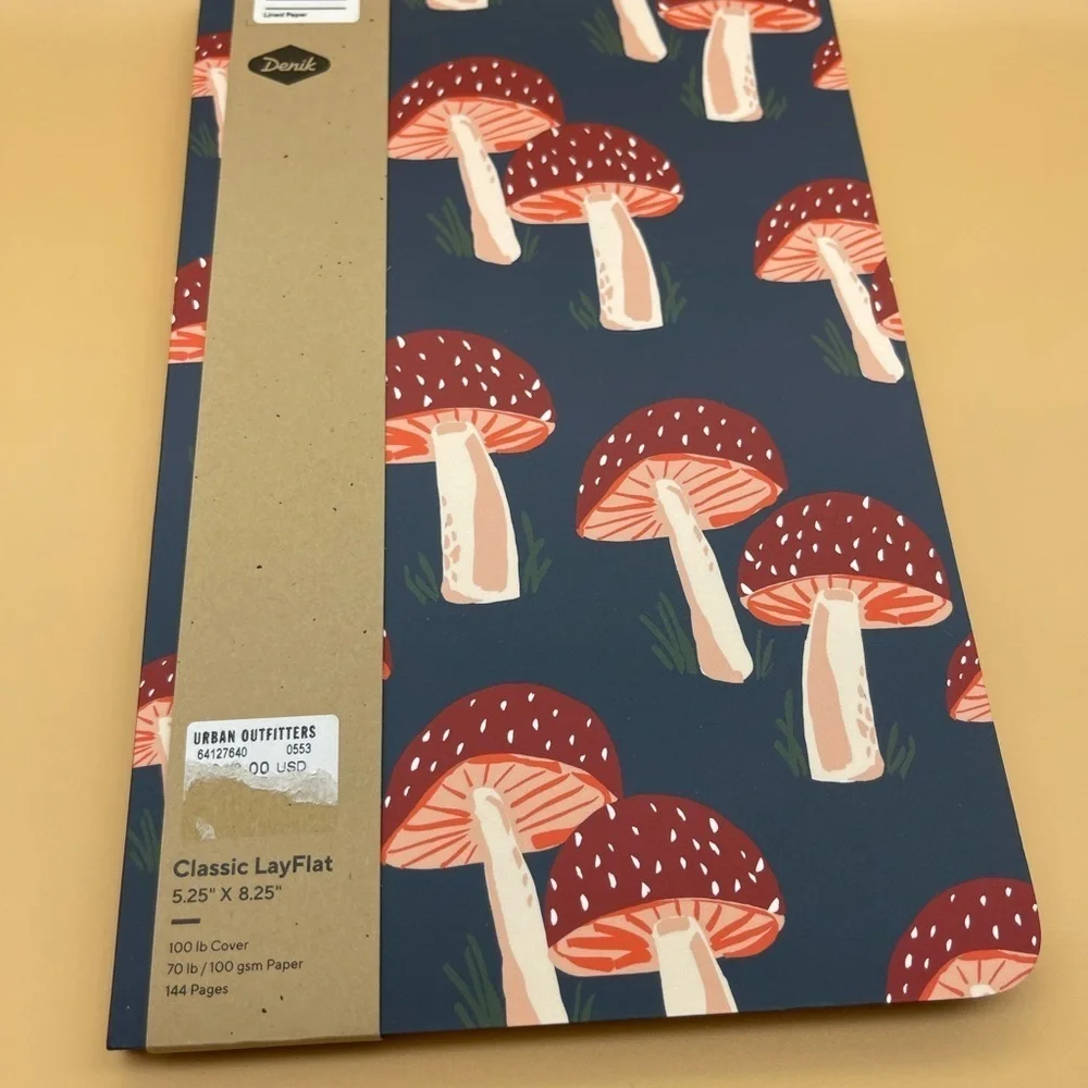Denik Mushroom Notebook from Urban Ourtfitters, NWT, For Bundle Purchases Only - Picture 3 of 6